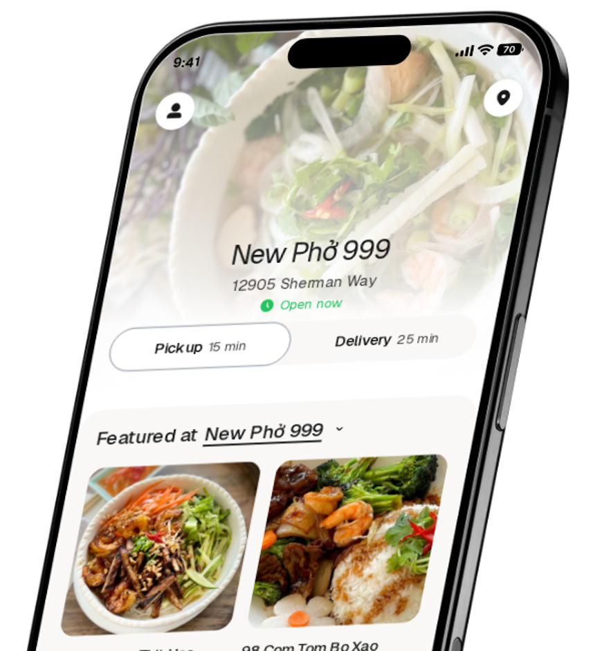 New Phở 999 app preview