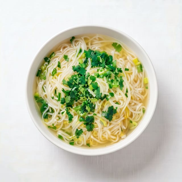 Phở Không Thịt (No Meat Noodle Soup).