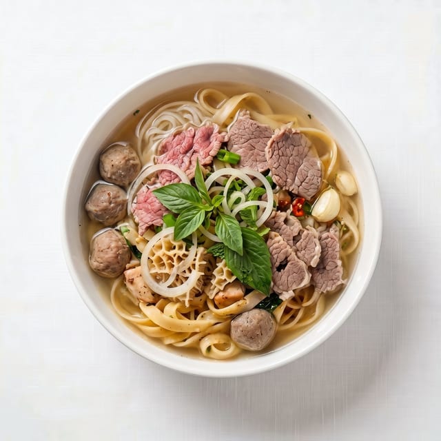 Chín Nạm (Brisket, Flank).