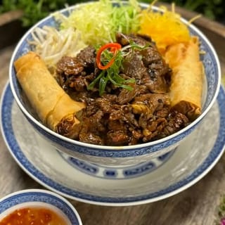 50. Bun Cha Gio Thit Bo Nuong