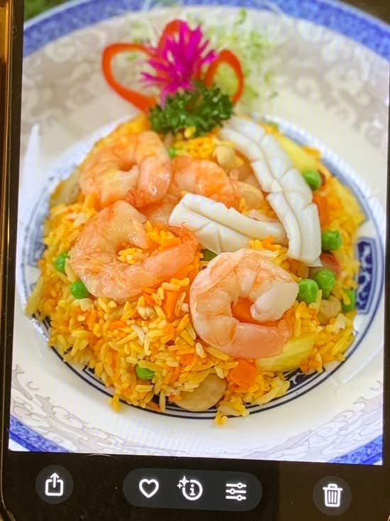 Seafood Fried Rice.